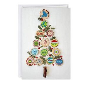 NEW - UNICEF Boxed Christmas Cards, Peace Tree